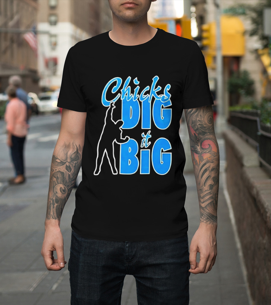 WWE Chicks Dig It Big Silhouette Gesture T-Shirt