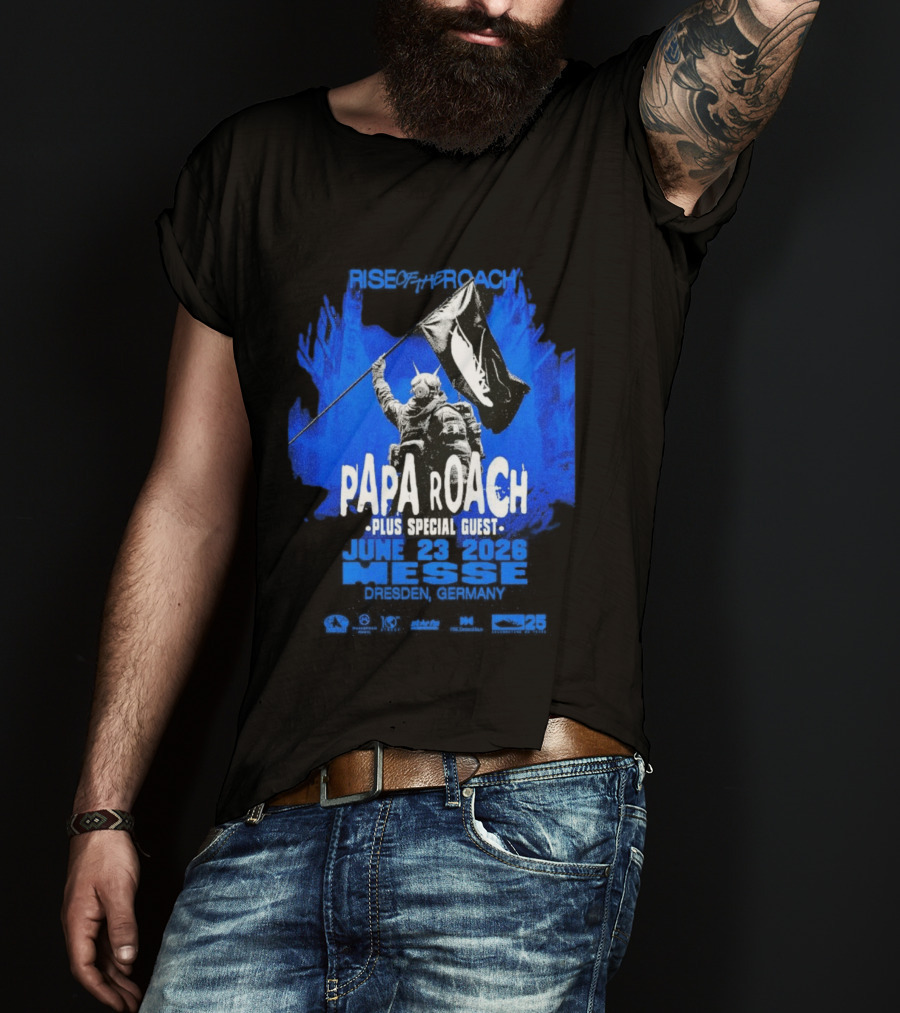 Papa Roach Plus Special Guest June 23 2026 Messe Dresden DE T-Shirt