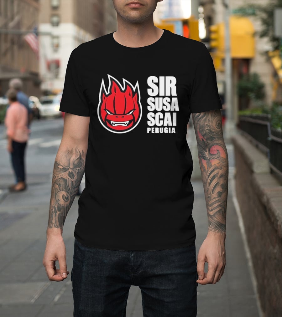 Sir Susa Scai Perugia Fierce Flames T-Shirt