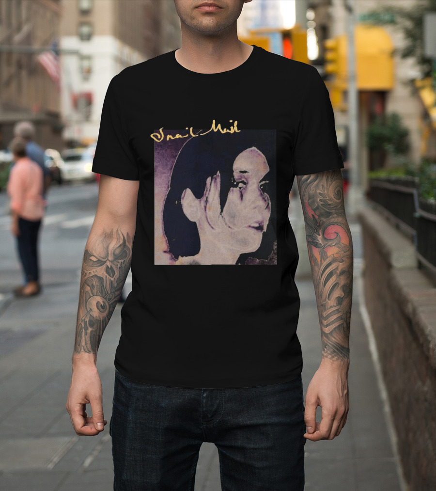 Snail Mail Distorted Face T-Shirt