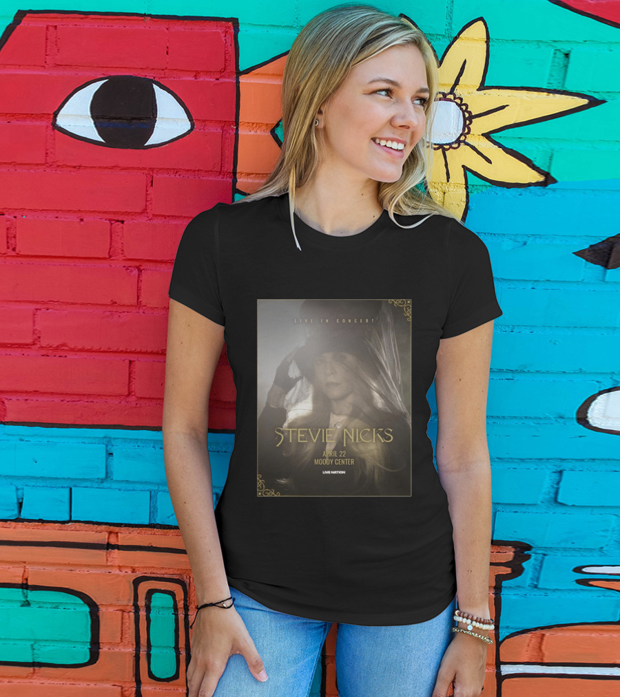 Stevie Nicks Live In Concert April 22 2026 Moody Center Austin TX T-Shirt