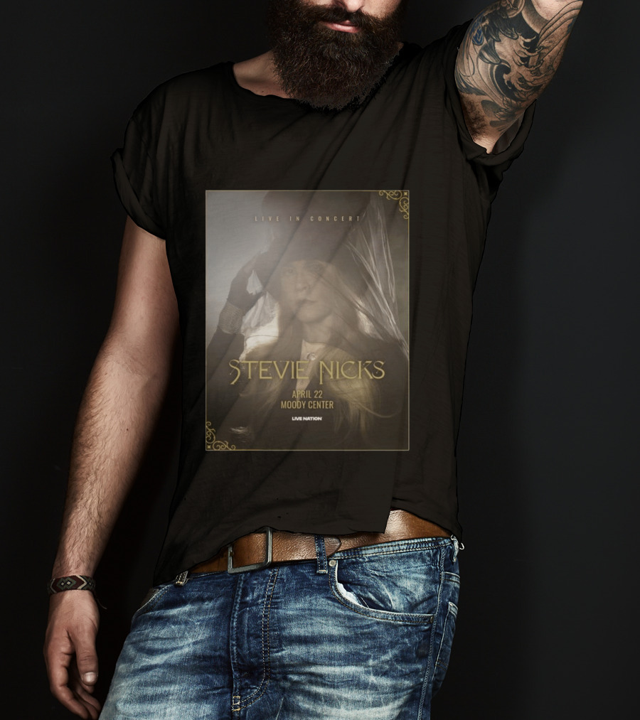 Stevie Nicks Live In Concert April 22 2026 Moody Center Austin TX T-Shirt