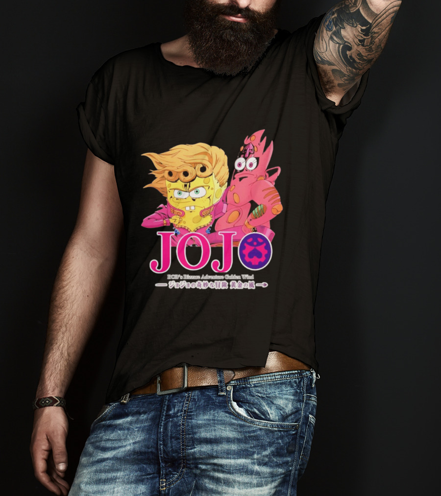 Jojo Giornobob Crossover Anime T-Shirt