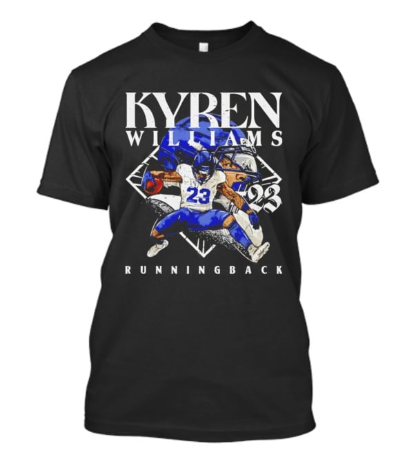 Kyren Williams 23 Los Angeles Rams Hurdle Running Back 2023 T-Shirt