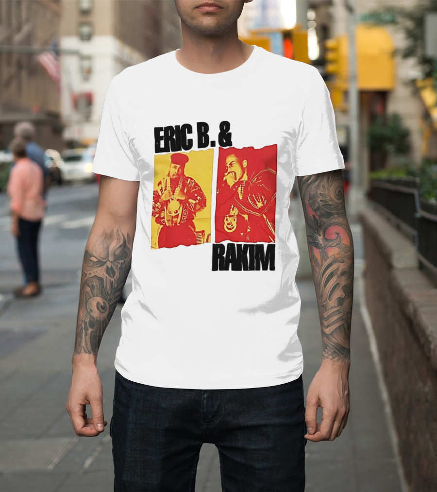 Eric B And Rakim Ain't No Joke 1988 Vintage Hip Hop Legends T-Shirt