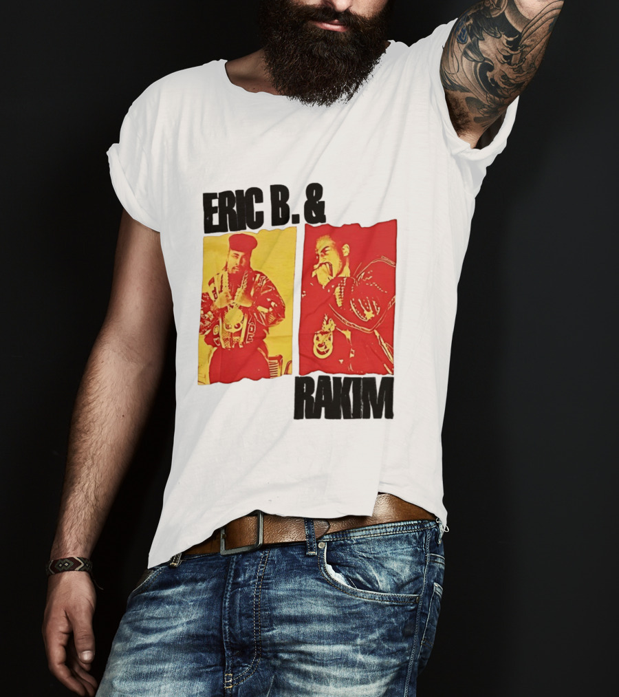 Eric B And Rakim Ain't No Joke 1988 Vintage Hip Hop Legends T-Shirt