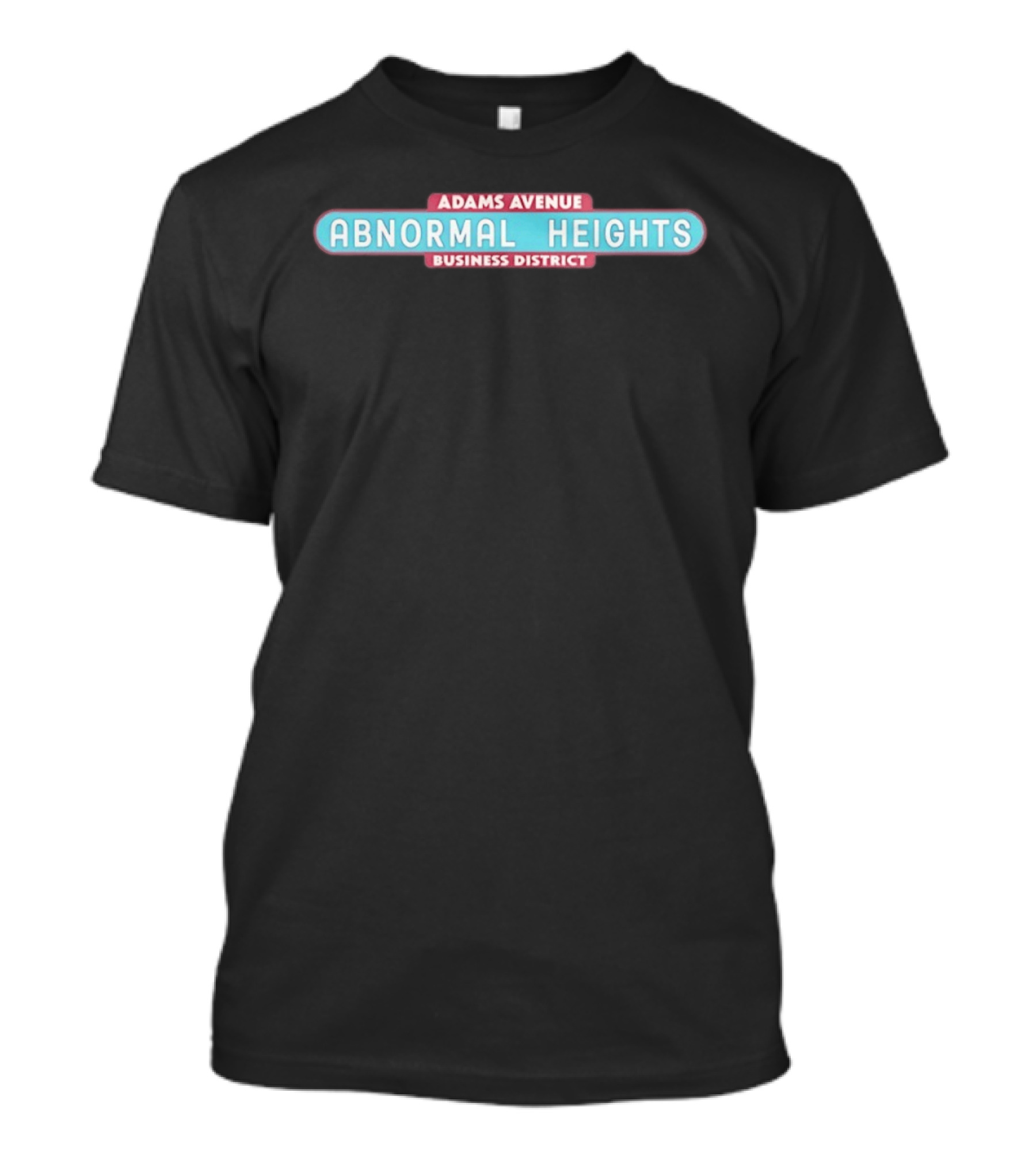 Adams Avenue Abnormal Heights Business District T-Shirt