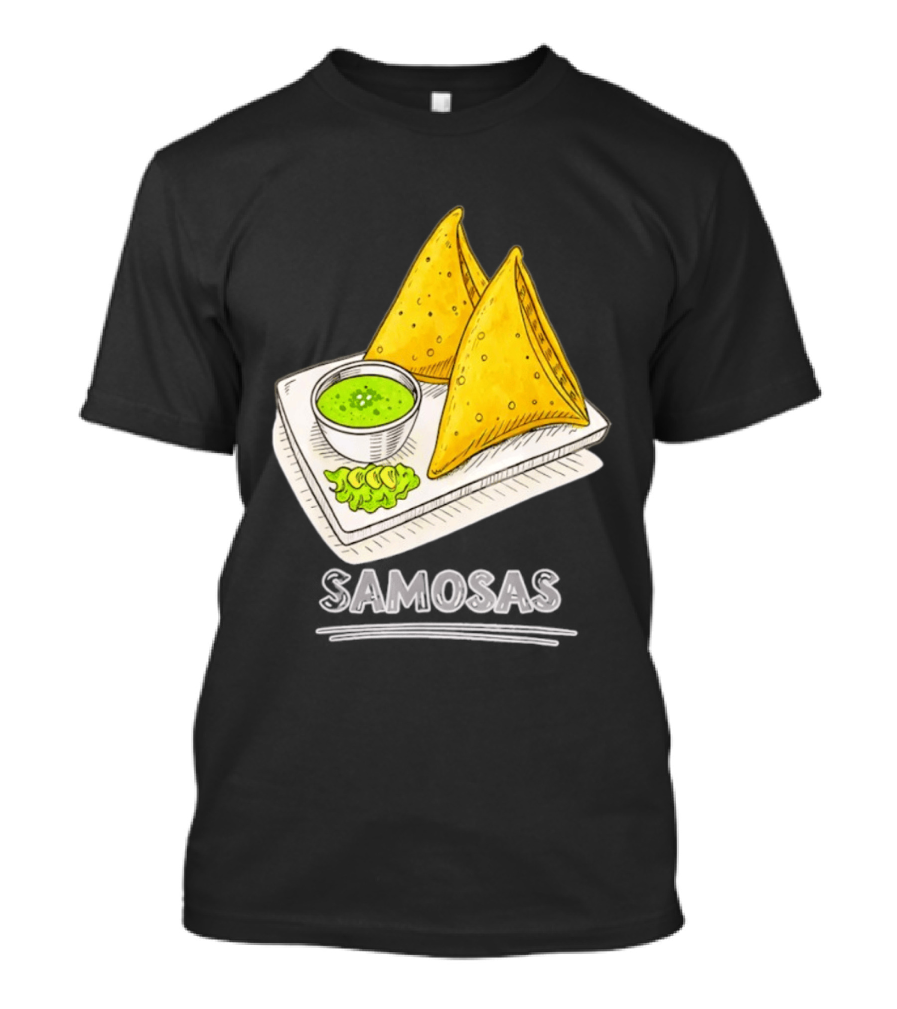 Samosa Lover Indian Snack Foodie Delight T-Shirt