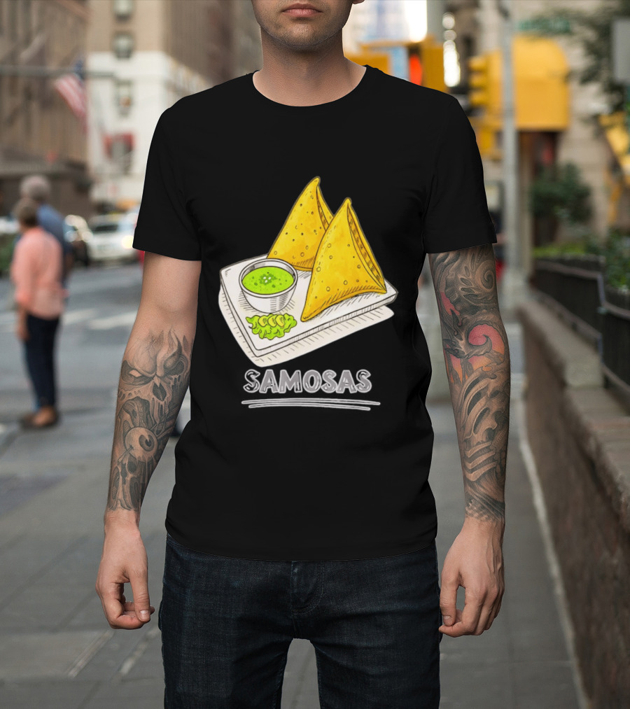 Samosa Lover Indian Snack Foodie Delight T-Shirt