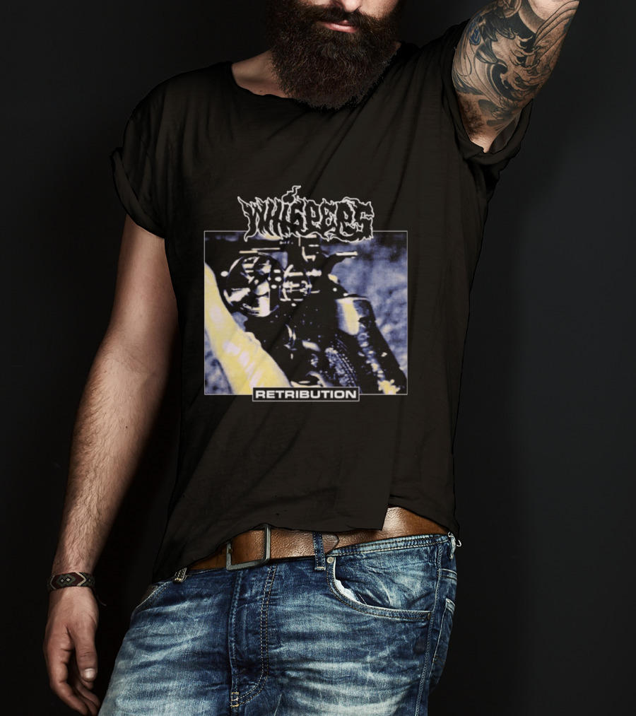 Whispers Retribution Motorcycle Engine T-Shirt