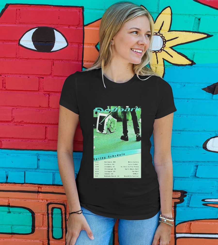 Dogpark Spring Schedule Tour 2026 Baltimore Carrboro Columbia Pittsburgh Lexington Athens Redondo Beach T-Shirt