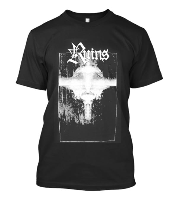 Ruins Face Skull Artifacts T-Shirt