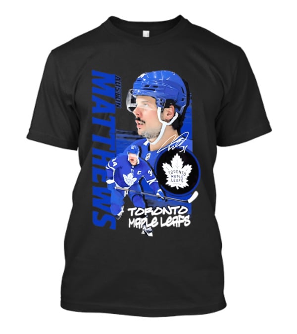 Toronto Maple Leafs Auston Matthews Signature Playmaker T-Shirt