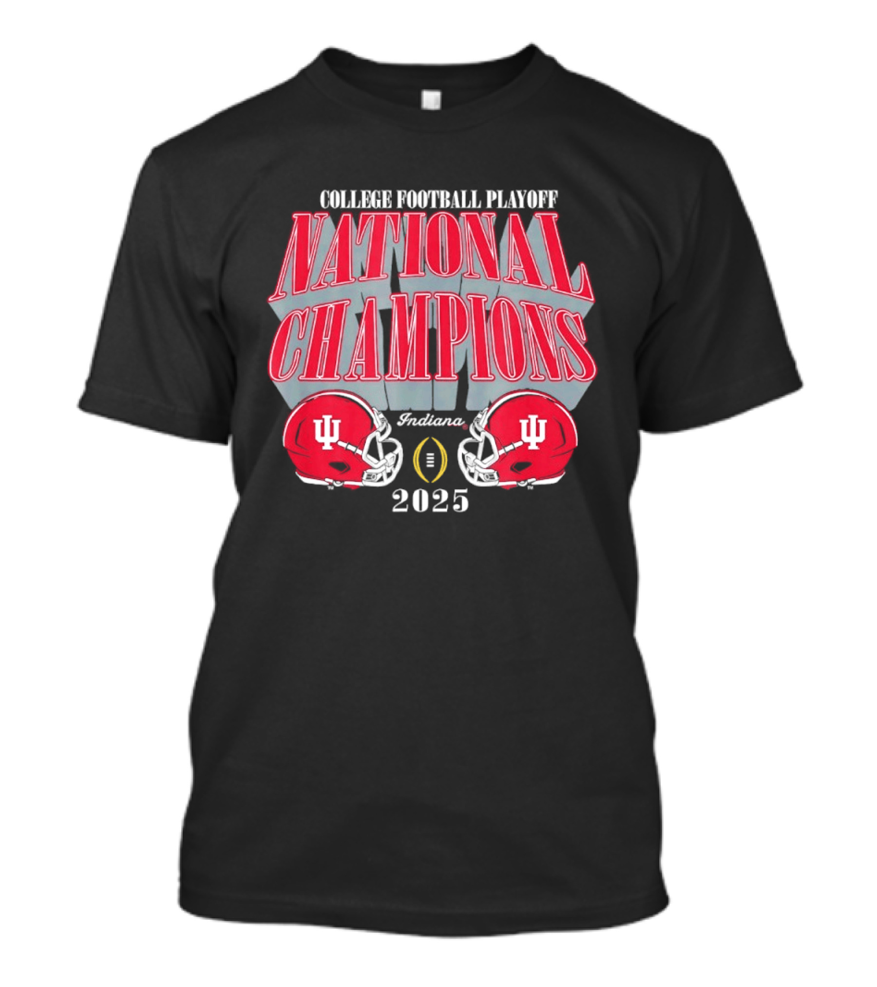 Indiana Hoosiers College Football Playoff National Champions 2025 CFP Lombardi T-Shirt