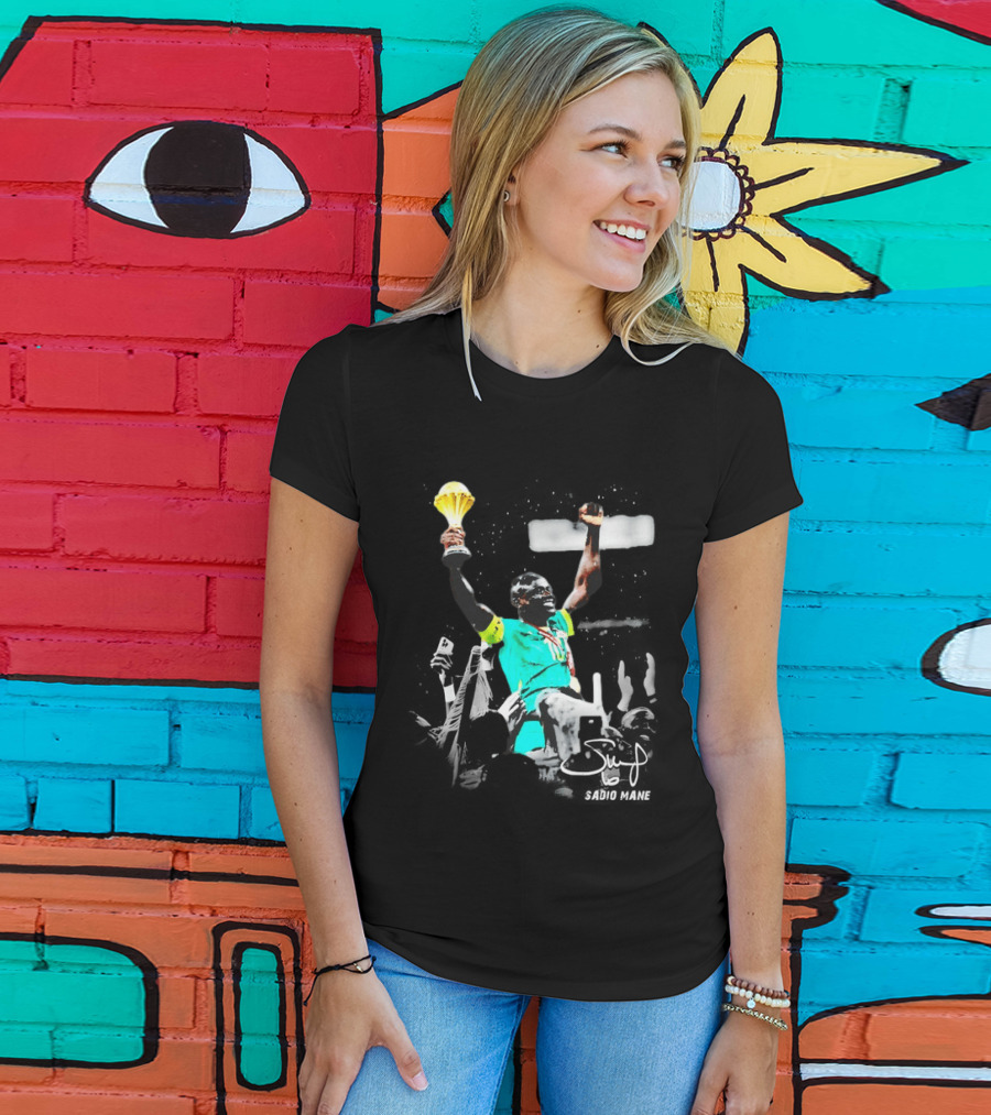 Sadio Mane AFCON 2025 Victory Celebration Iconic Moment T-Shirt