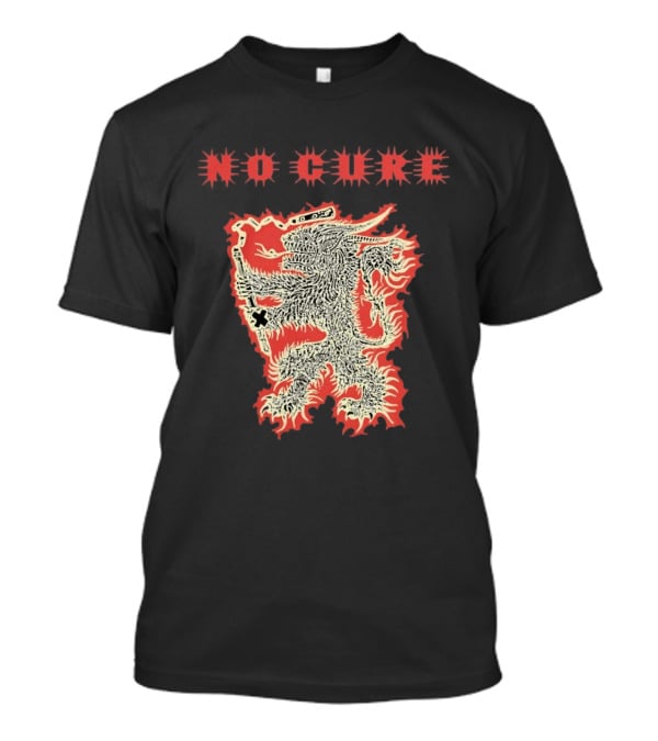 No Cure Band Furry Dragon Monster T-Shirt