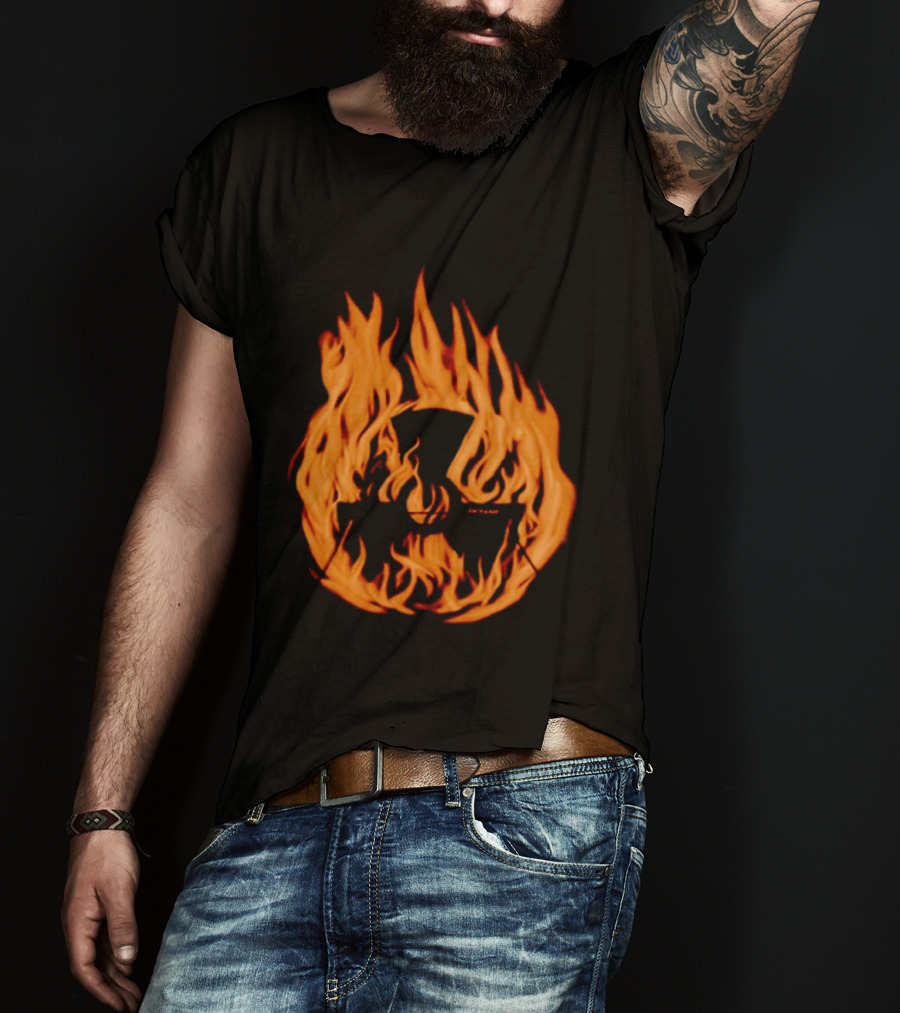 Don Toliver Octane Flame Fiery Face T-Shirt
