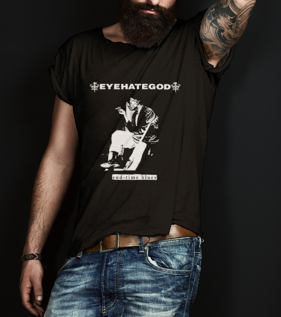 Eyehategod End Time Blues Mike IX Williams Sitting T-Shirt