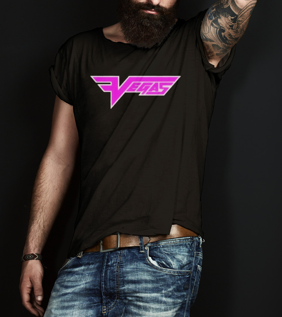 Faze Vegas Neon Retro Style Gaming T-Shirt