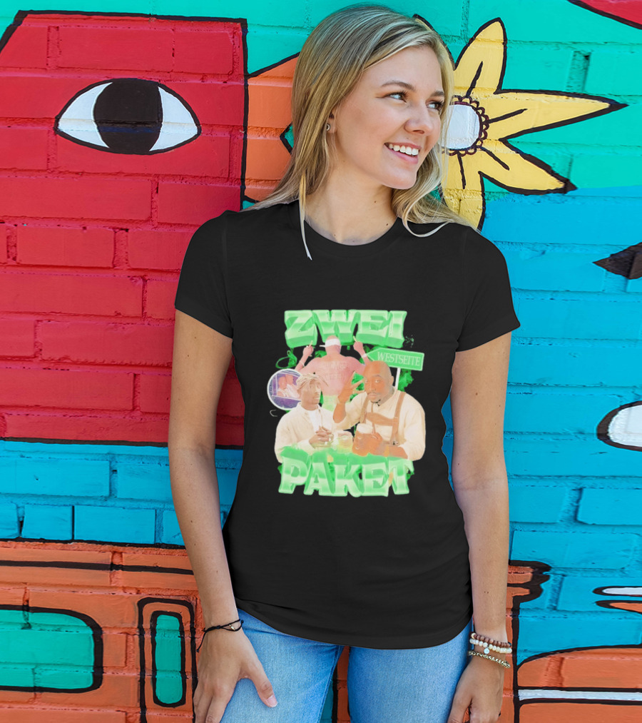 Zwei Paket Tupac Shakur Westseite T-Shirt