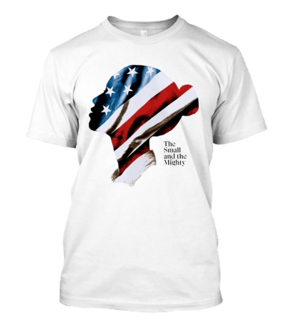 Patriotic American Flag Sharon McMahon Silhouette Stars And Stripes T-Shirt