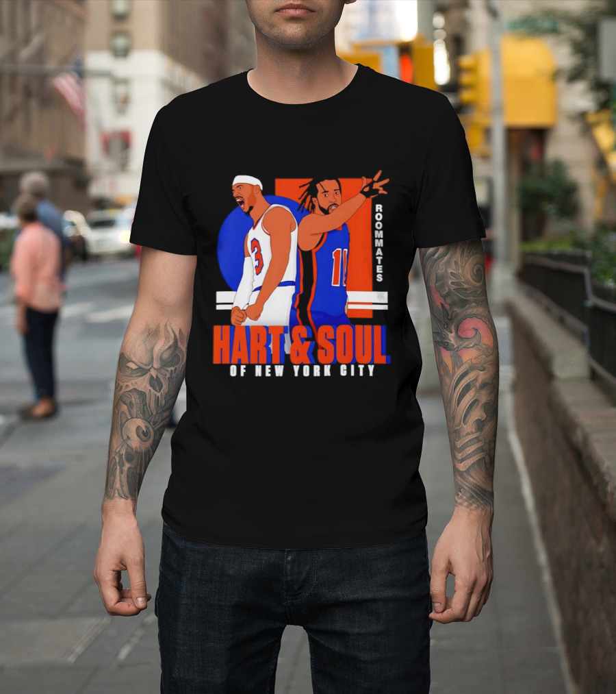 Hart And Soul Roommates Of New York City Knicks T-Shirt