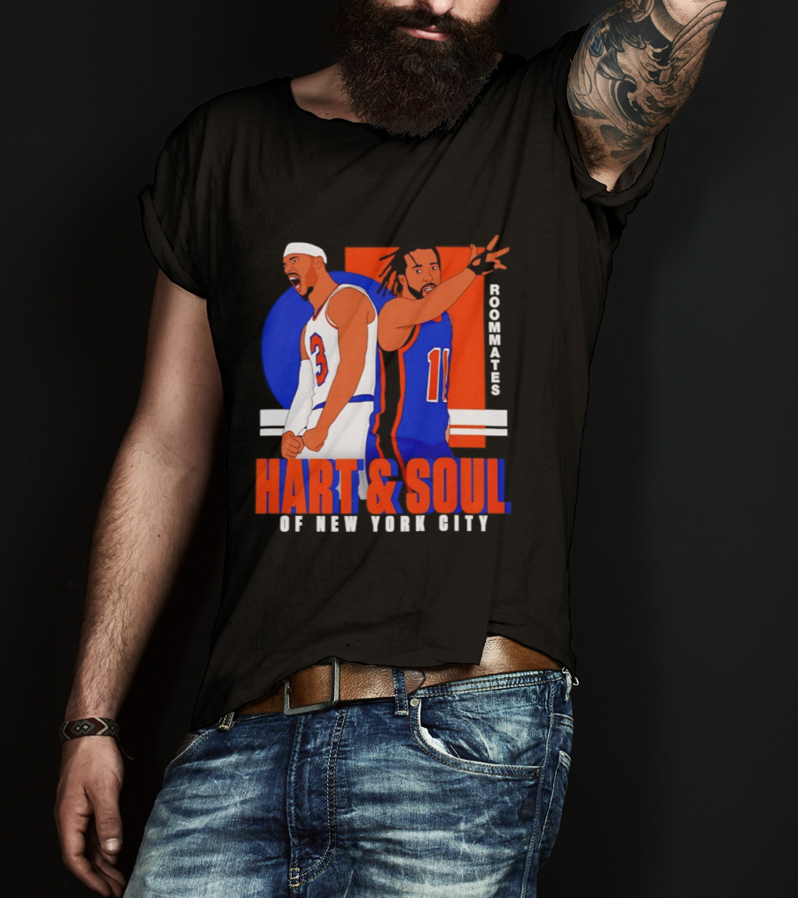Hart And Soul Roommates Of New York City Knicks T-Shirt