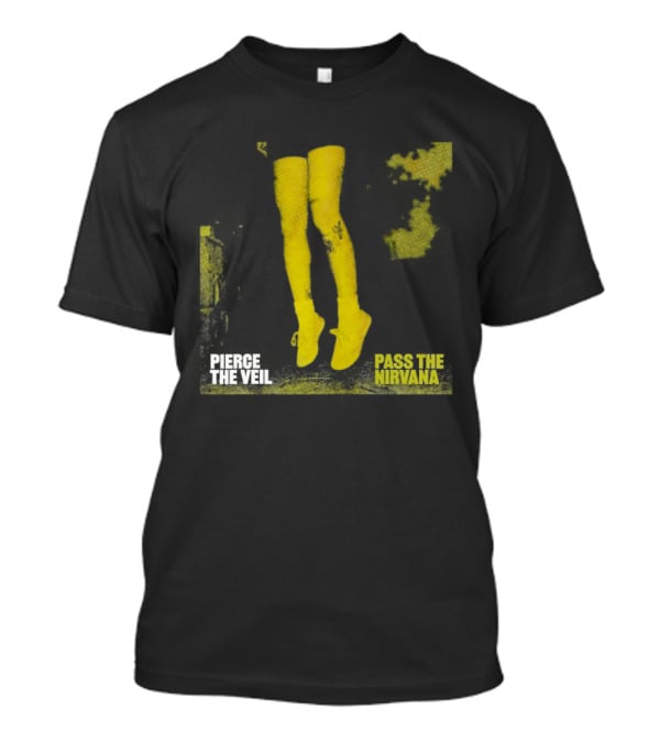 Pierce The Veil Pass The Nirvana Yellow Boots T-Shirt