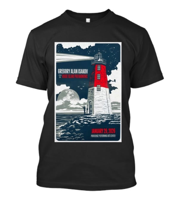 Gregory Alan Isakov Rhode Island Philharmonic Providence Performing Arts Center January 29 2026 T-Shirt
