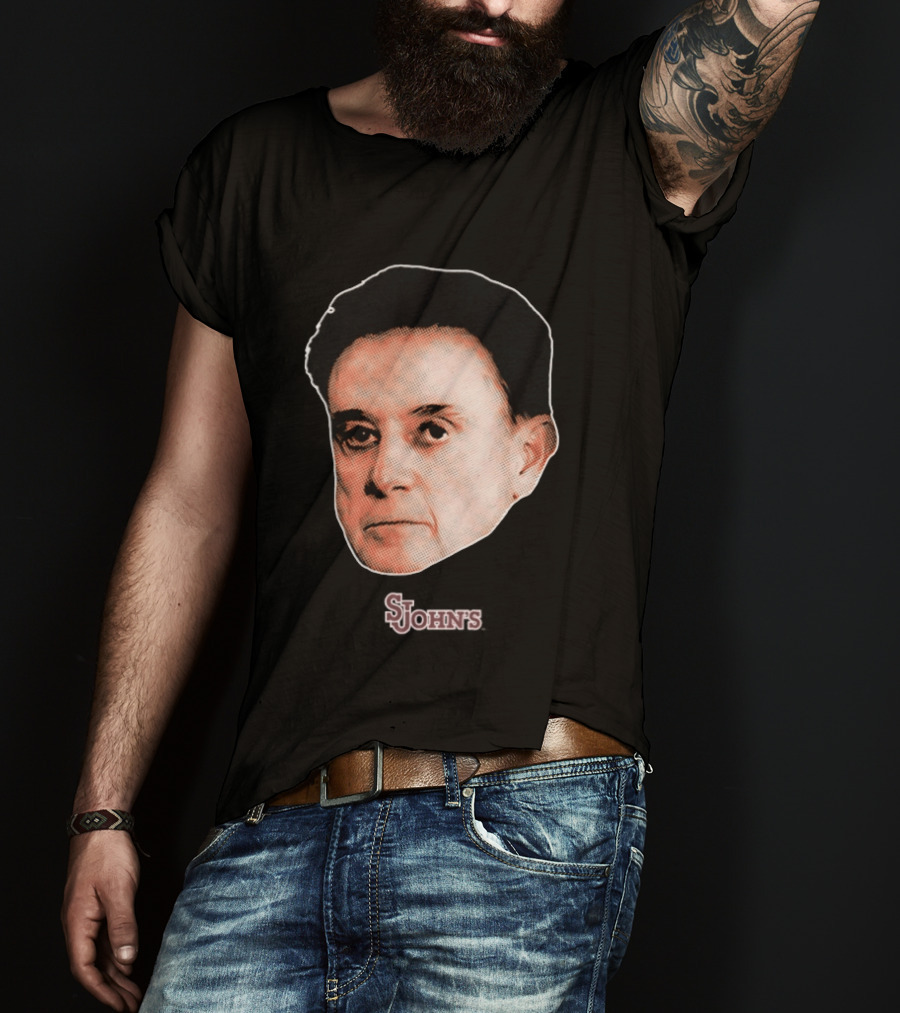 Rick Pitino Big Head St John's Red Storm T-Shirt