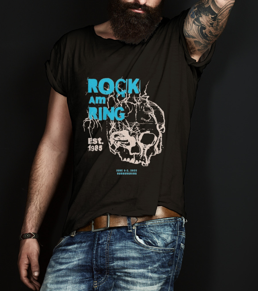 Rock Am Ring Est 1985 Skull Celebrate The Legends T-Shirt