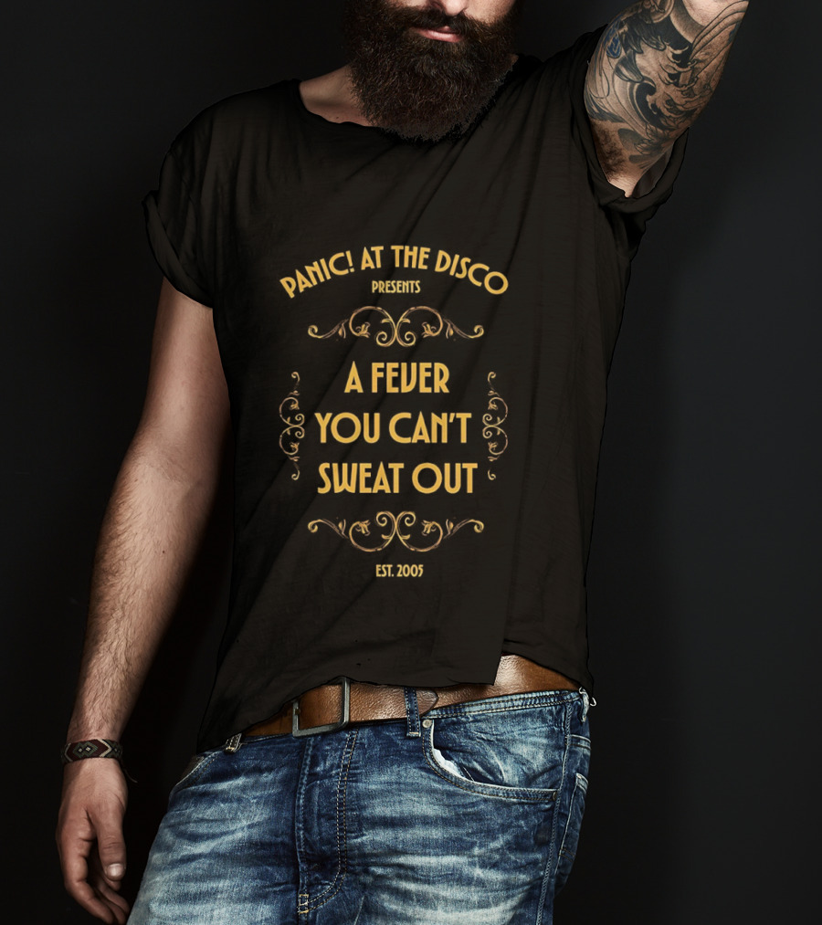 Panic At The Disco A Fever You Can't Sweat Out 2005 T-Shirt