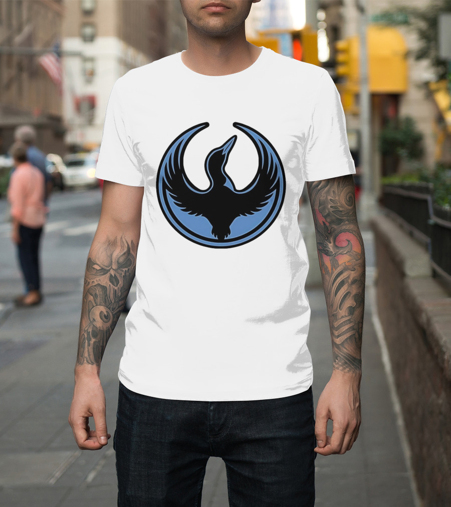 Rebel Alliance Strong Together Minnesota Loon T-Shirt