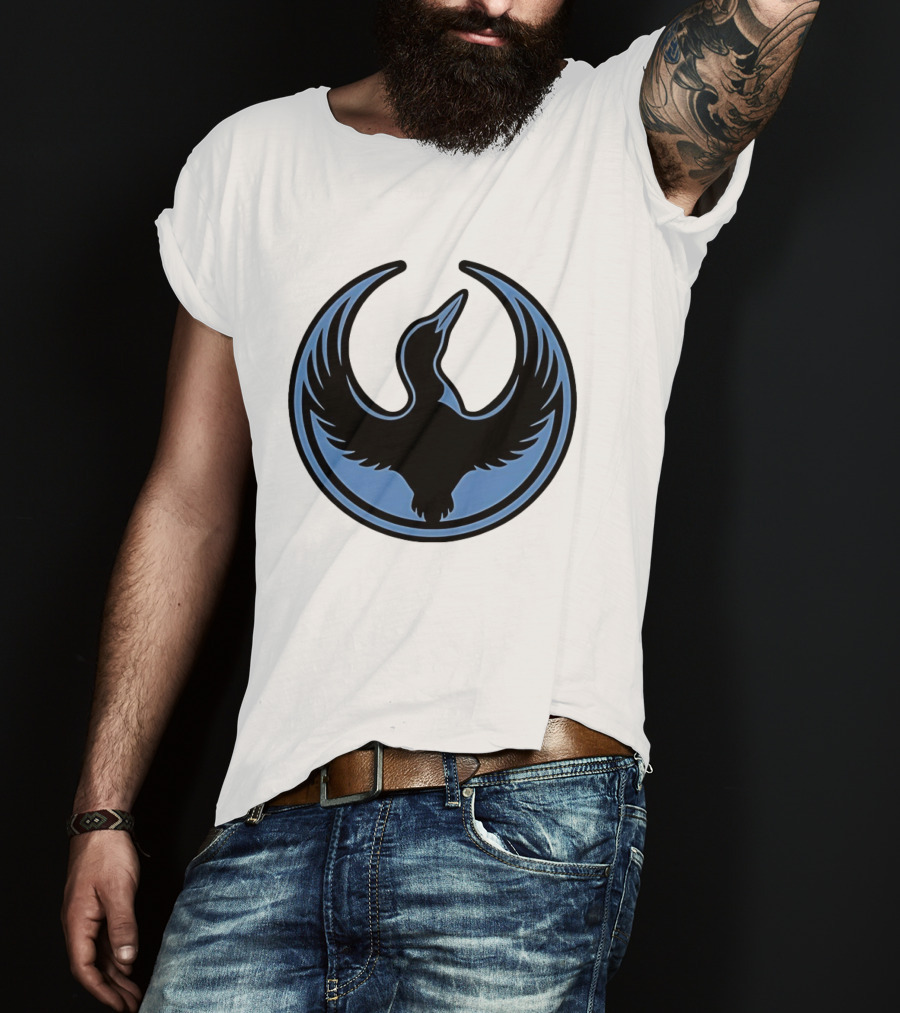 Rebel Alliance Strong Together Minnesota Loon T-Shirt