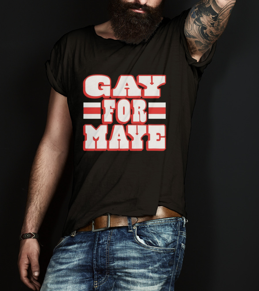 Gay For Maye New England Patriots Drake Maye T-Shirt