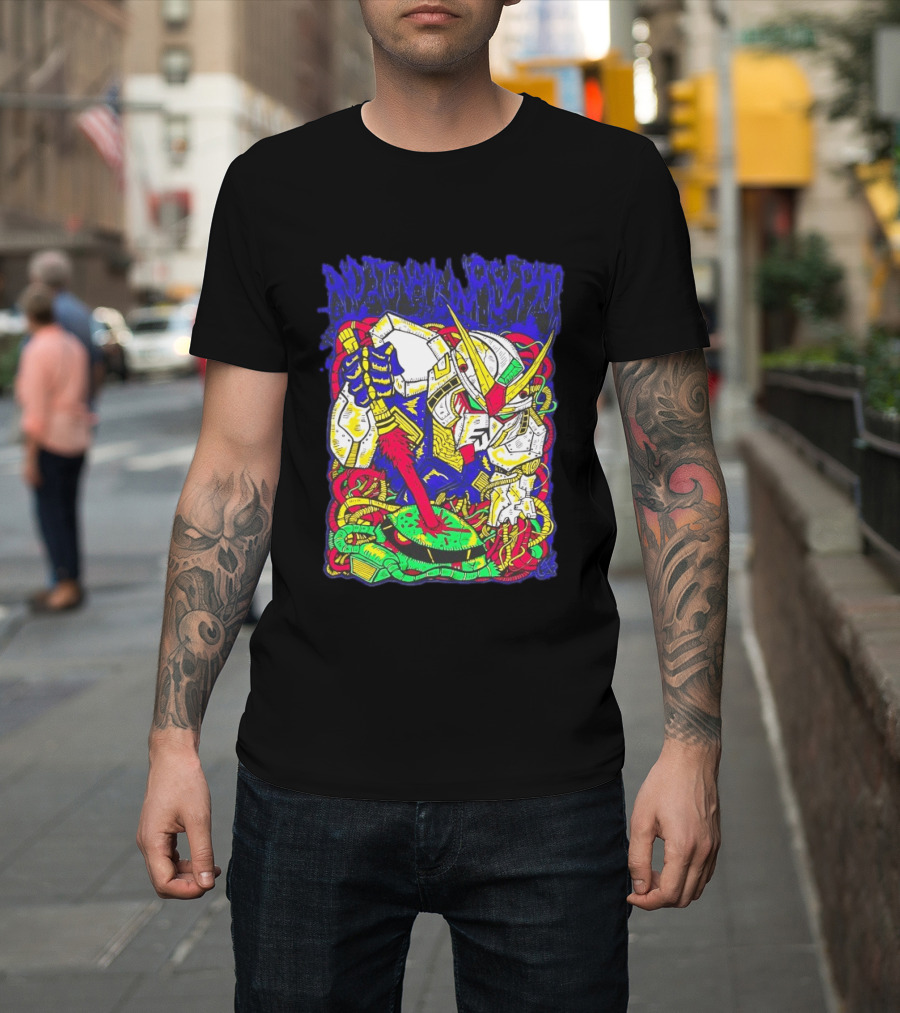 Gundam Mobile Suit Neon Graffiti T-Shirt