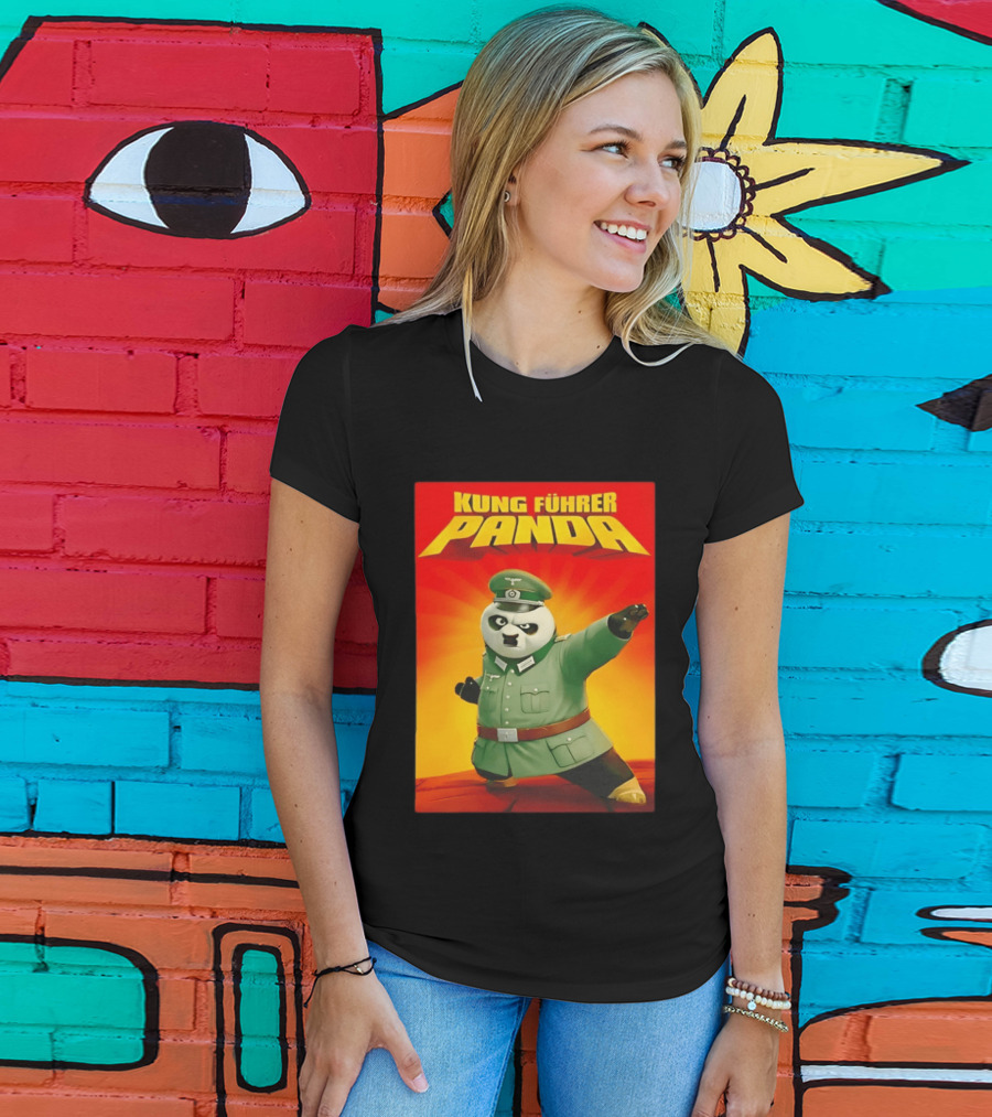 Kung Führer Panda Officer T-Shirt
