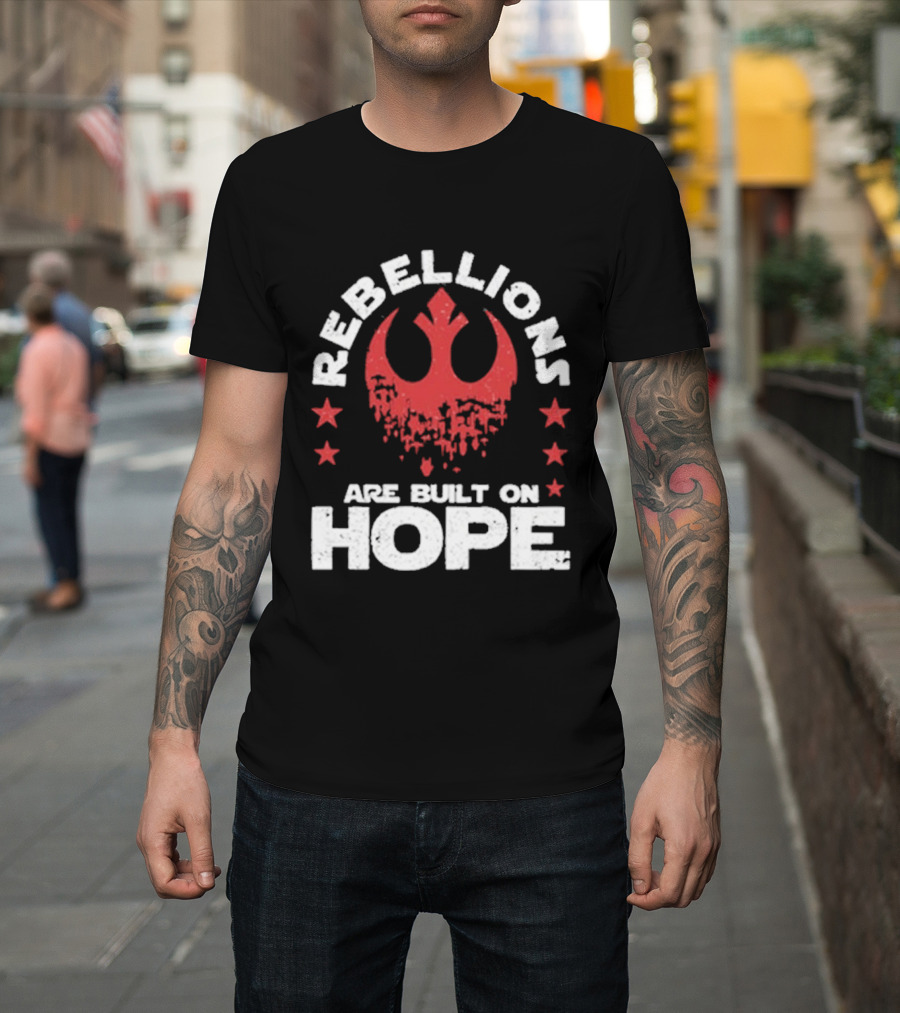 Rebellions Are Built On Hope Star T-Shirt