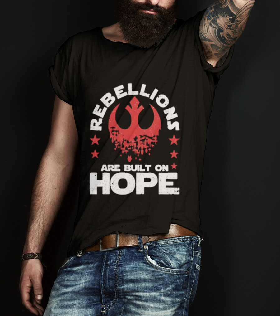 Rebellions Are Built On Hope Star T-Shirt