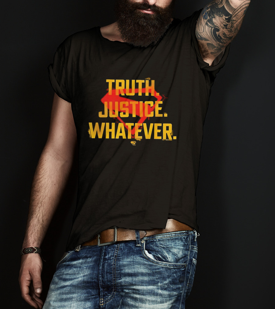 Truth Justice Whatever Superman T-Shirt