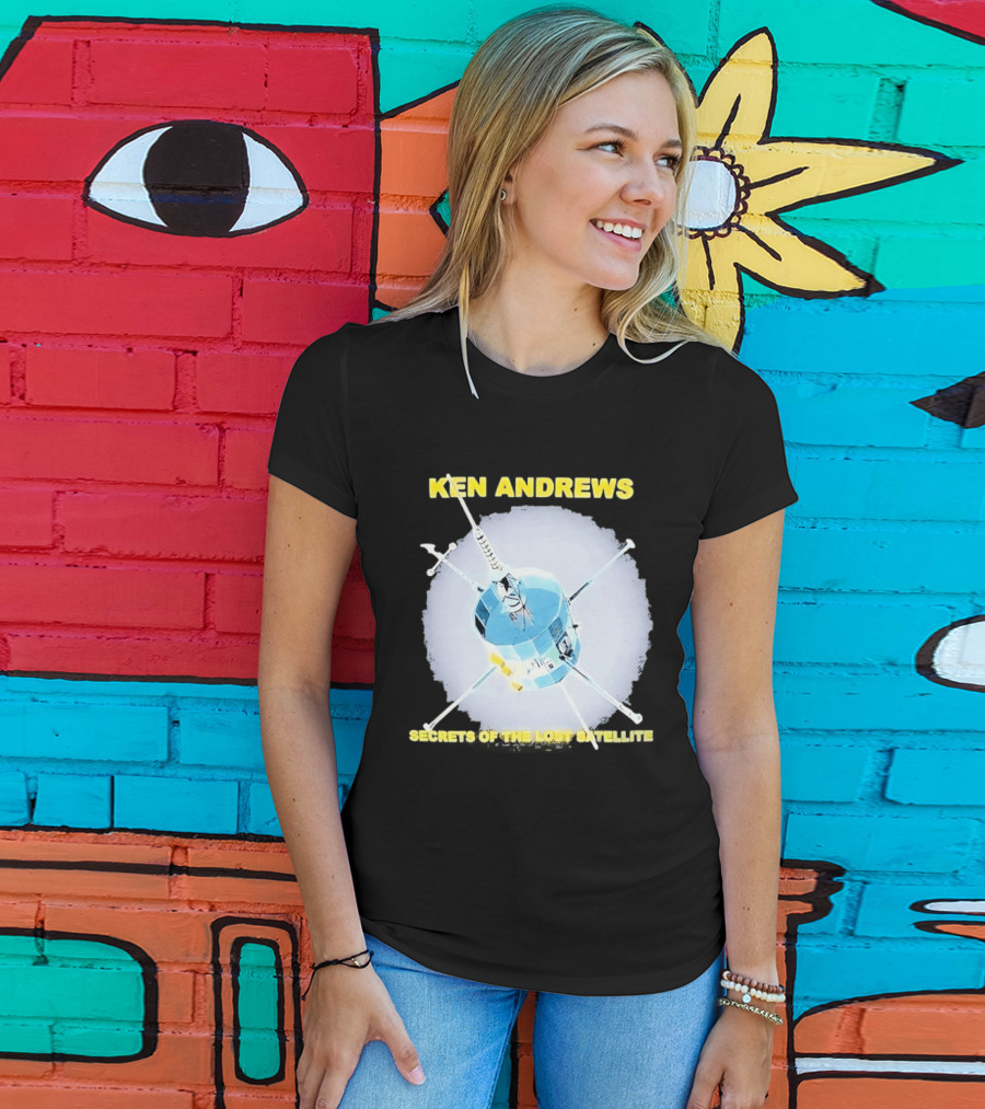 Ken Andrews Secrets Of The Lost Satellite T-Shirt