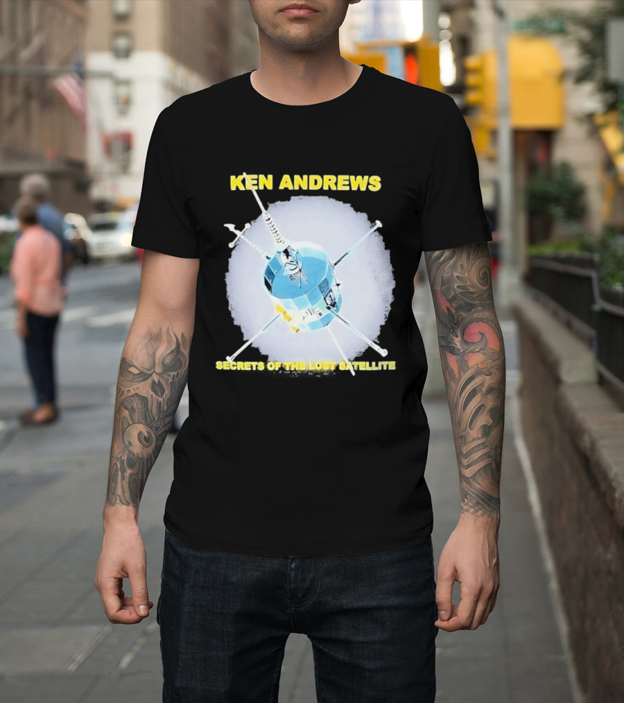 Ken Andrews Secrets Of The Lost Satellite T-Shirt