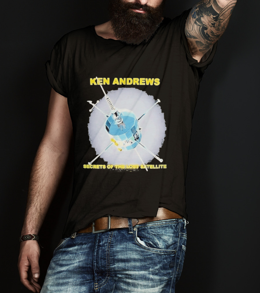 Ken Andrews Secrets Of The Lost Satellite T-Shirt