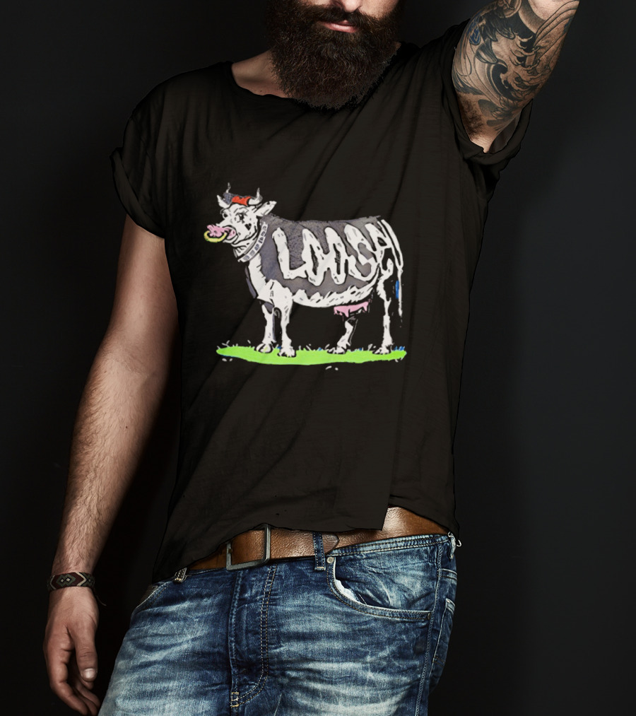 LOOSEY Moo Cow Fun T-Shirt