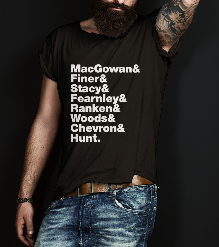 MacGowan Finer Stacy Fearnley Ranken Woods Chevron Hunt T-Shirt