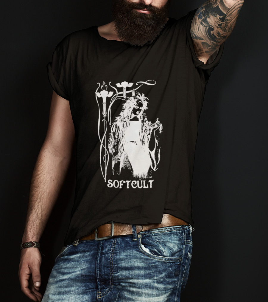 Softcult Floral Art Nouveau Aesthetic T-Shirt