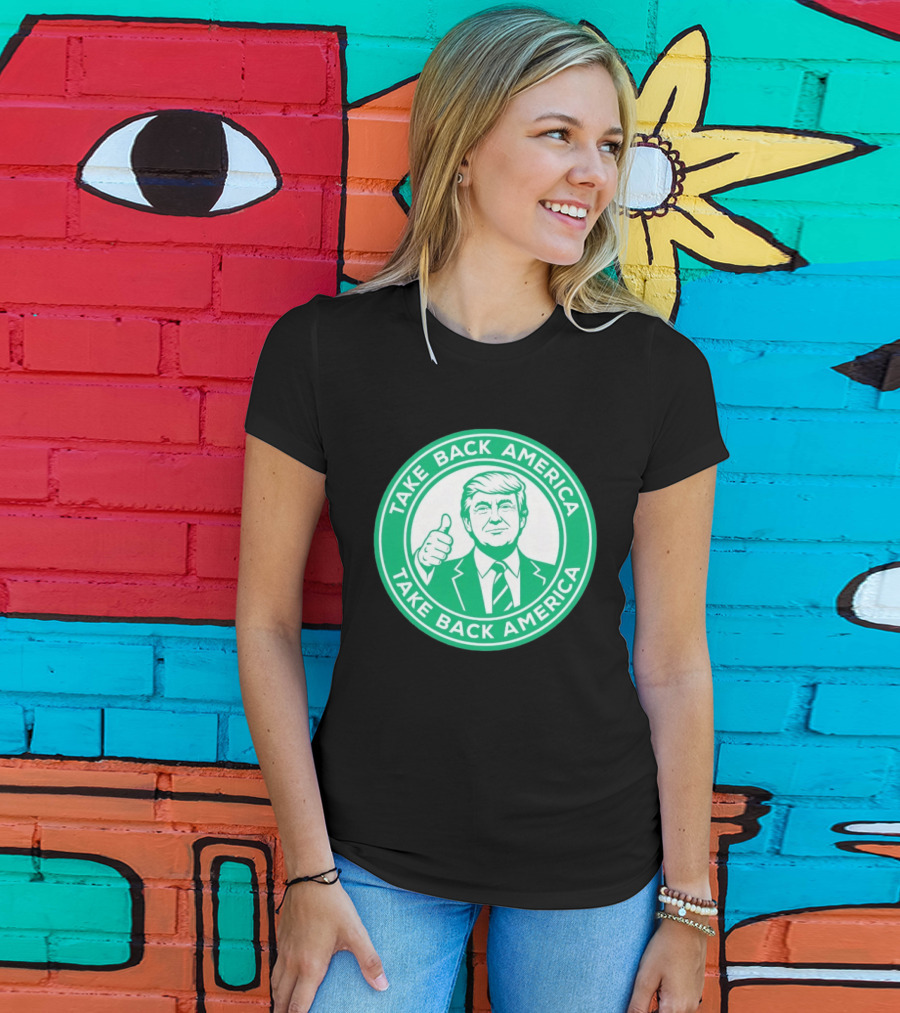 Take Back America Trump Thumb Up Seal T-Shirt