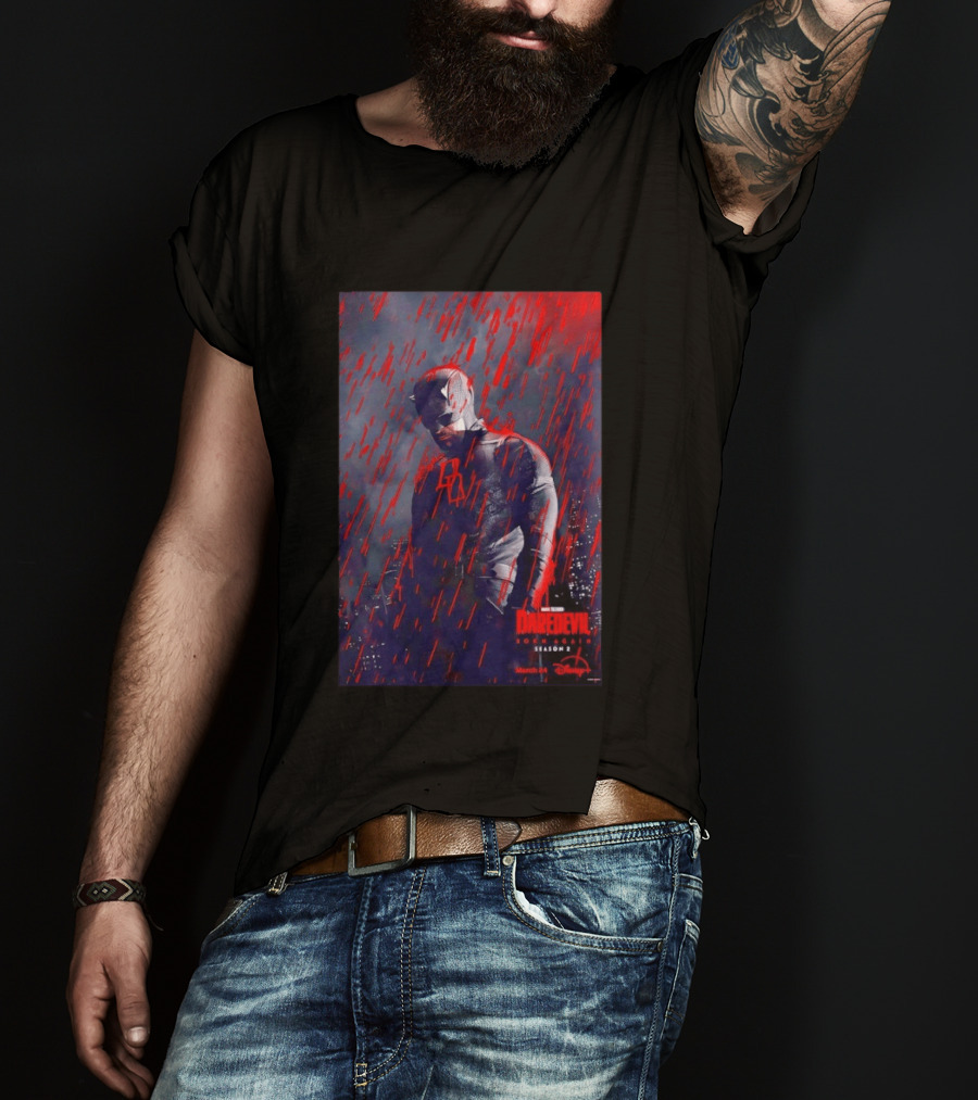 Daredevil Born Again Season 2 Premiering March 24 2026 Disney Plus T-Shirt