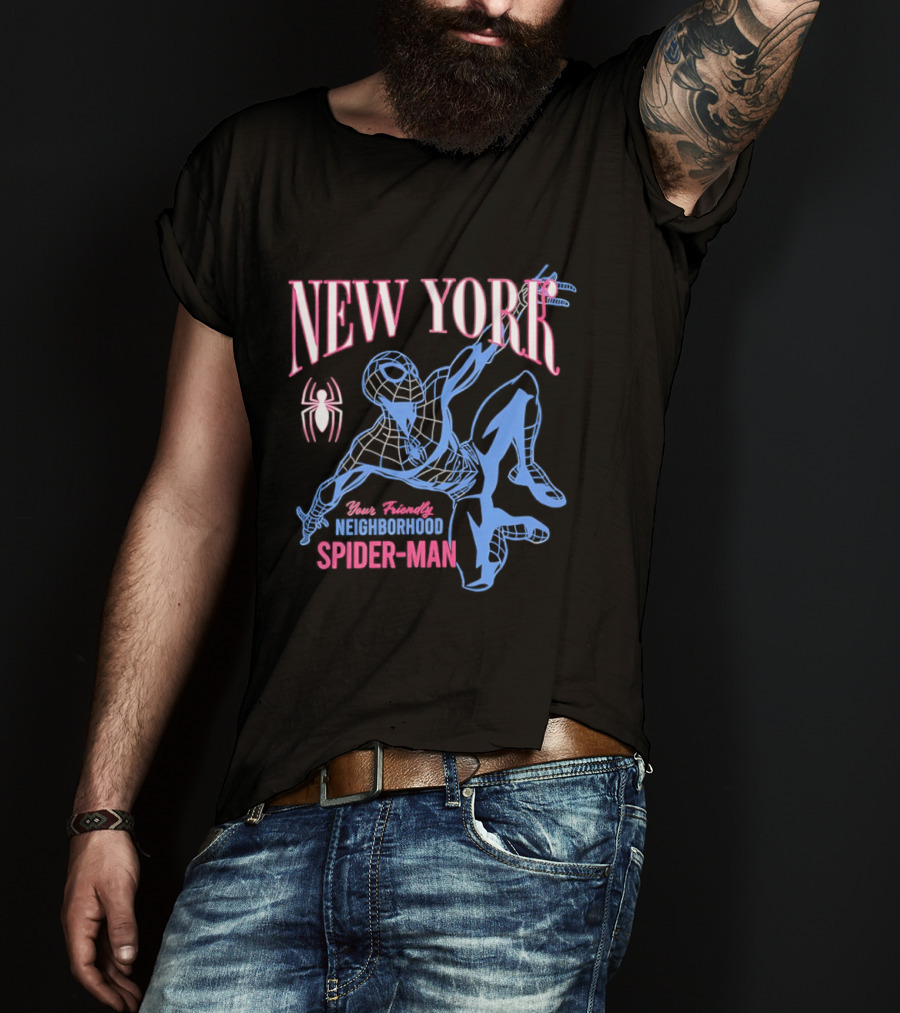 Spider Man New York Your Friendly Neighborhood T-Shirt