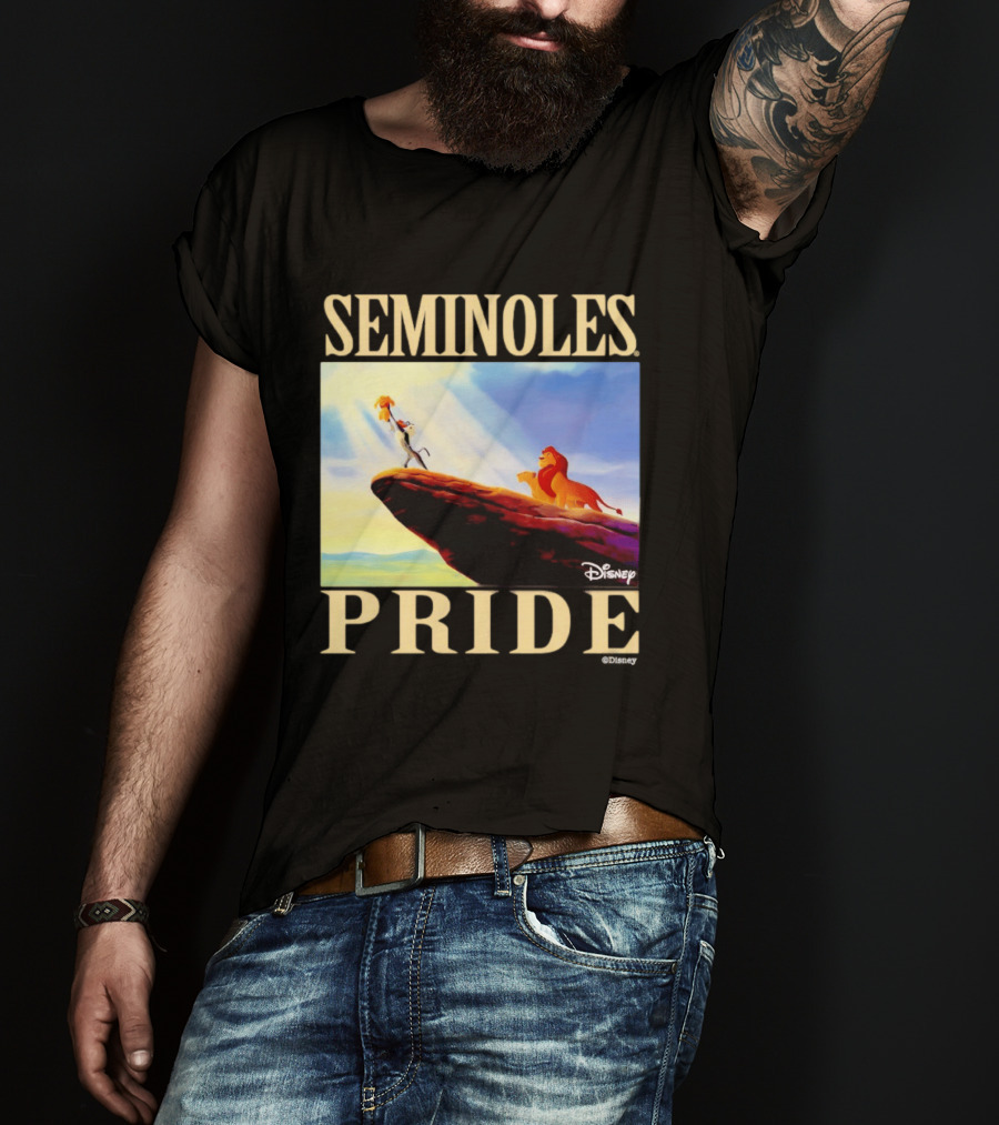 Seminoles Pride Florida State Disney Lion King Scene T-Shirt